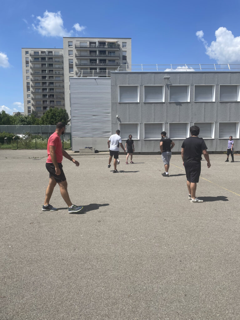 Tournoi de foot au collège Honoré de Balzac de Vénissieux