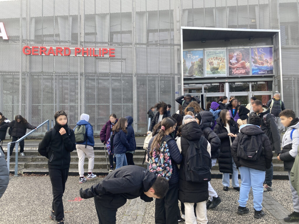 Les élèves du Collège Honoré de Balzac ont assisté à la projection du film "Jeune Juliette".