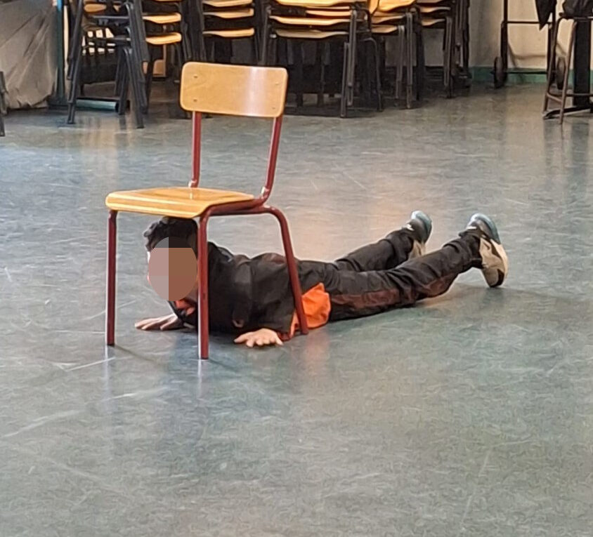 Les élèves de 4e du collège Honoré de Balzac de Vénissieux ont participé à des ateliers théâtre avec la compagnie Transport en Commun.