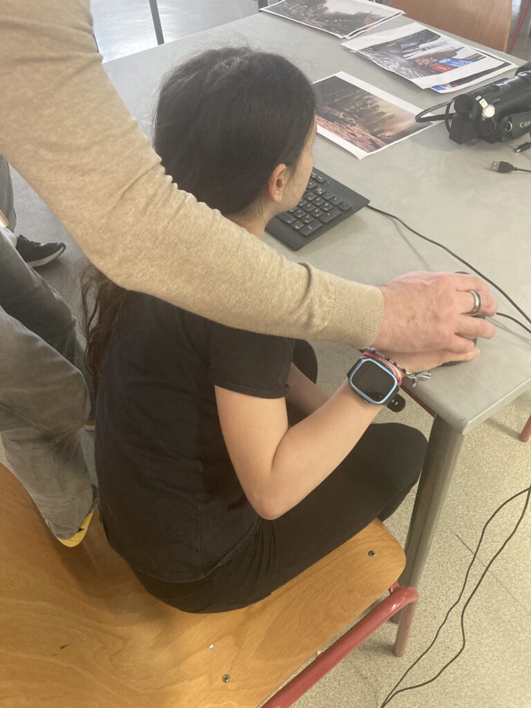 Des élèves du collège Honoré de Balzac de Vénissieux ont participé à des ateliers à l'occasion de la Fête du court-métrage avec le Centre social du Moulin à Vent.
