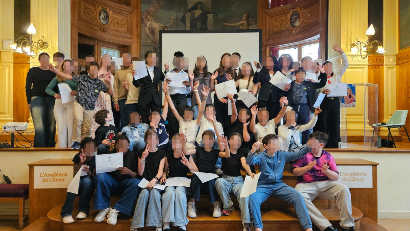 Les élèves de l'atelier éco-reporters du collège Honoré de Balzac de Vénissieux sont lauréates du concours Jeunes reporters pour l'environnement.