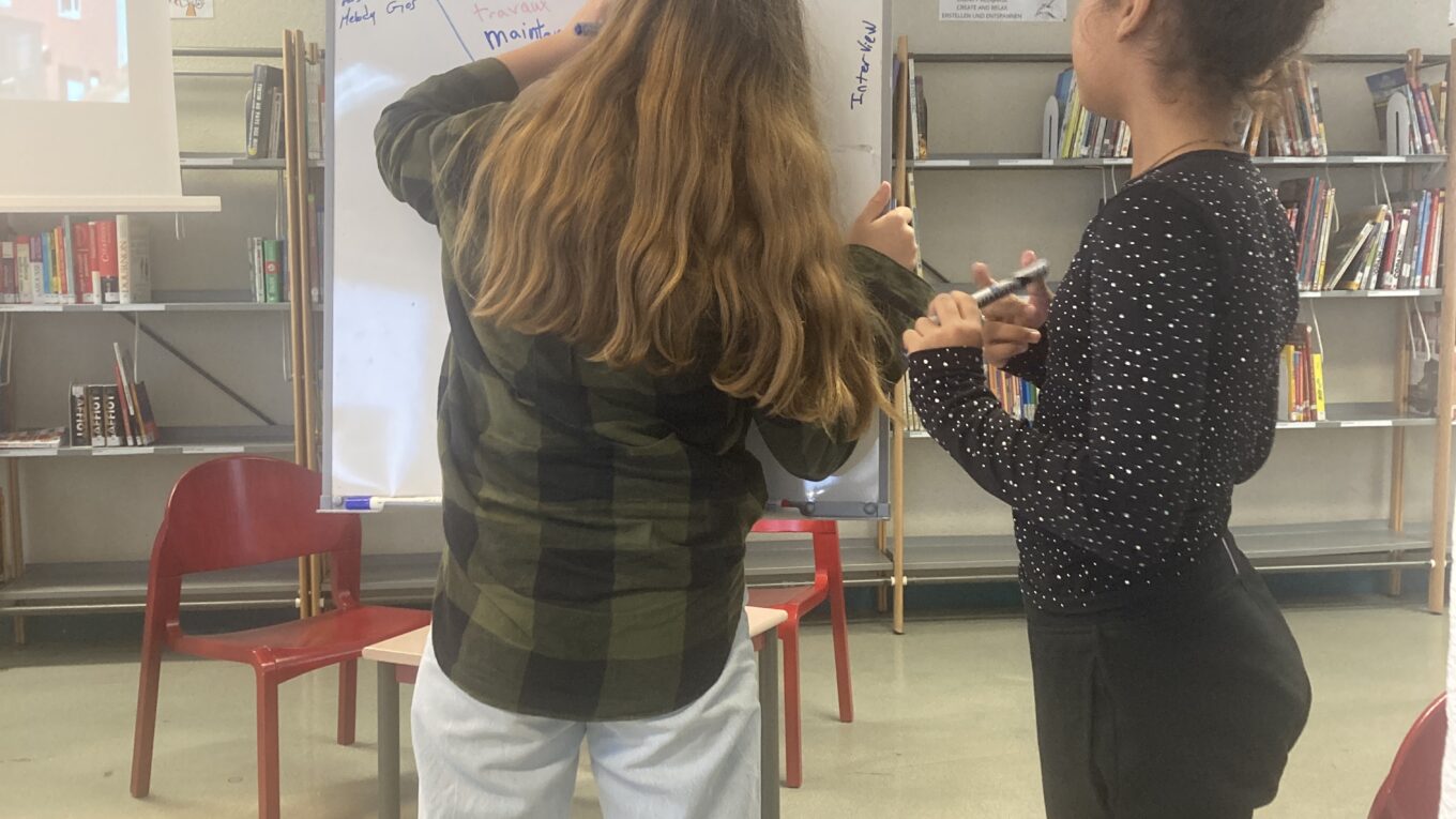 Nouvelle session de l'atelier médias éco-reporters au collège Honoré de Balzac de Vénissieux.