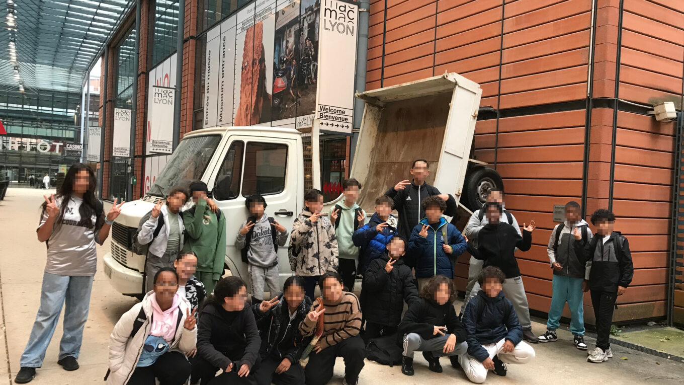 Les élèves de 6e du collège Honoré de Balzac de Vénissieux ont visité le Musée d'art contemporain de Lyon.