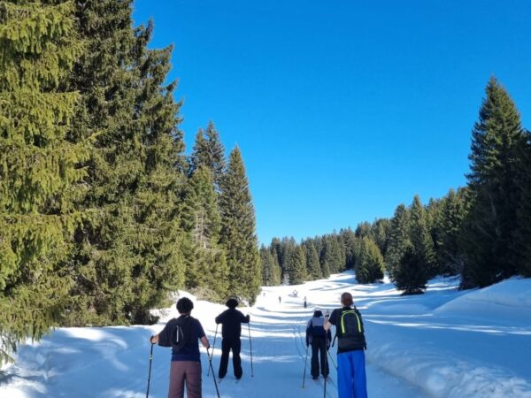 Sortie ski de fond du collège Honoré de Balzac de Vénissieux